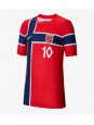 Norja Martin Odegaard #10 Kotipaita Naisten MM-kisat 2026 Lyhythihainen Norja Martin Odegaard #10 Kotipaita Naisten MM-kisat 2026 Lyhythihainen
